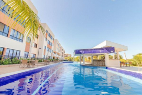 GB42 Incrível Apt 2 Suítes - Paraíso dos Coqueiros